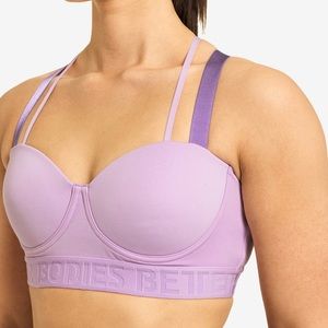 Waverly Sports Bra, Lilac NEW